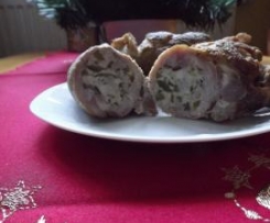 NADZIEWANE ROLADKI Z KARKÓWKI W SOSIE Z MAGGI