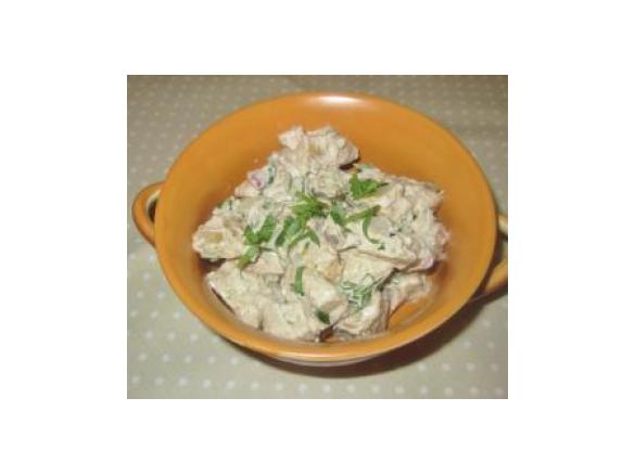 Sałatka z młodych ziemniaków i rzodkiewki