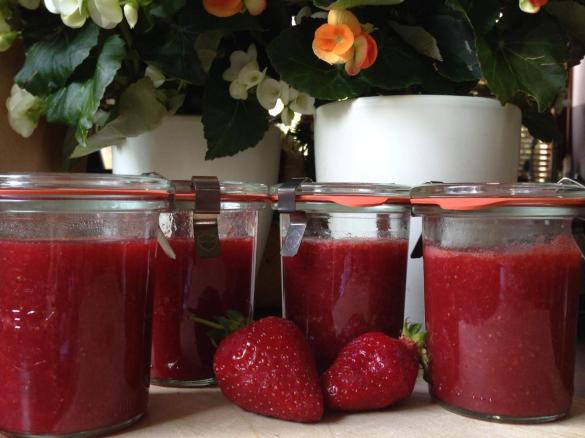 Truskawkowy eko dżem