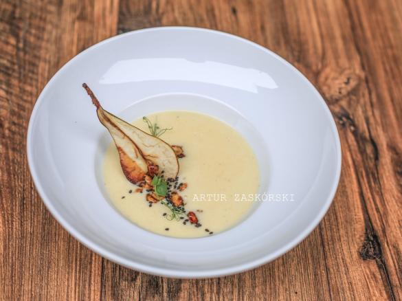 KREM Z SELERA I GRUSZKI