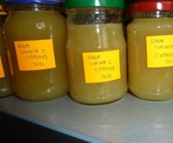 Dżem cukinia-cytryna :-)