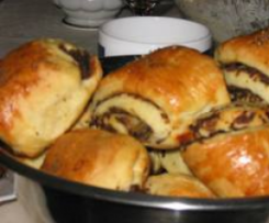 Świąteczne paszteciki z pieczarkami i kapustą :-)