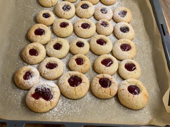 Ciasteczka maślane z dzemem