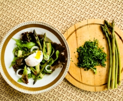 Sałatka ze szparagami