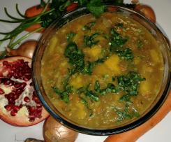 Zupa Detoks Hit na odporność z czerwonej soczewicy + imbir czosnek marchewka brzoskwinia kminek kardamon kolendra cynamon śliwki