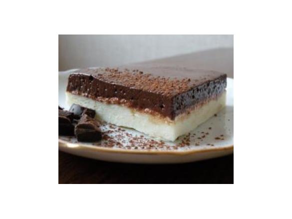 Sernik z puszystą masą baaardzo czekoladową