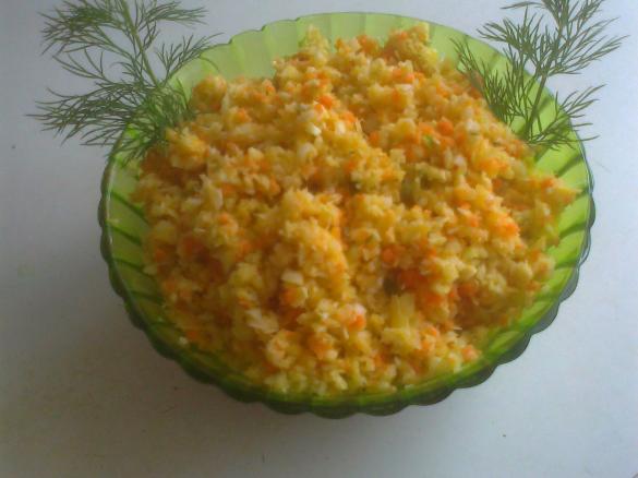 Surówka z białej kapusty