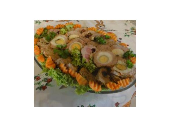 Wielkanocna kiełbasa wieprzowa na Varomie 