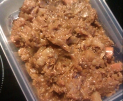 Wegański bezglutenowy BIGOS wytrawny.