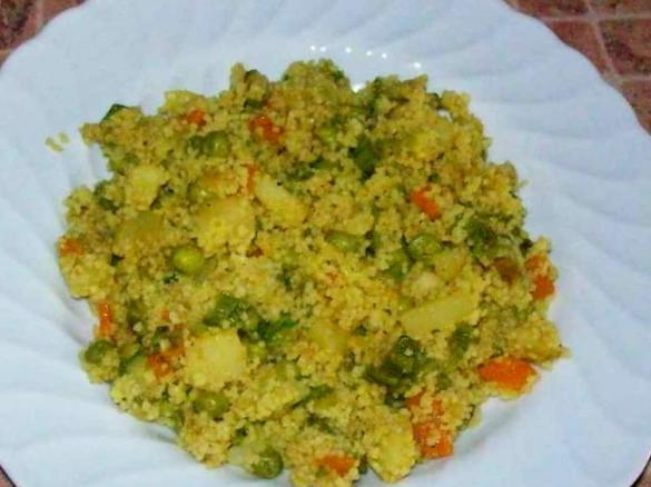 Orientalny cous cous