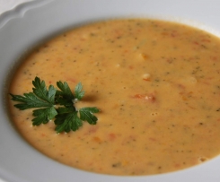 Zupa jarzynowa i indyk z warzywami na Varoma