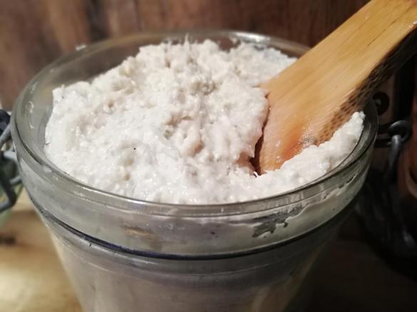 Pasta z wędzonej makreli i twarogu