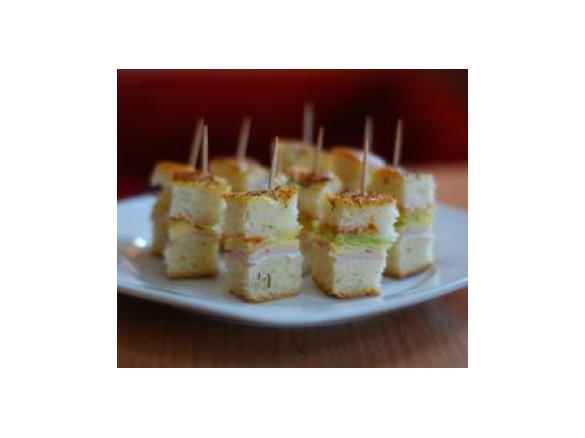 Koreczki bankietowe - Focaccia