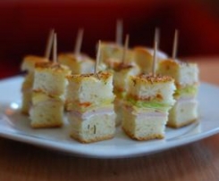 Koreczki bankietowe - Focaccia