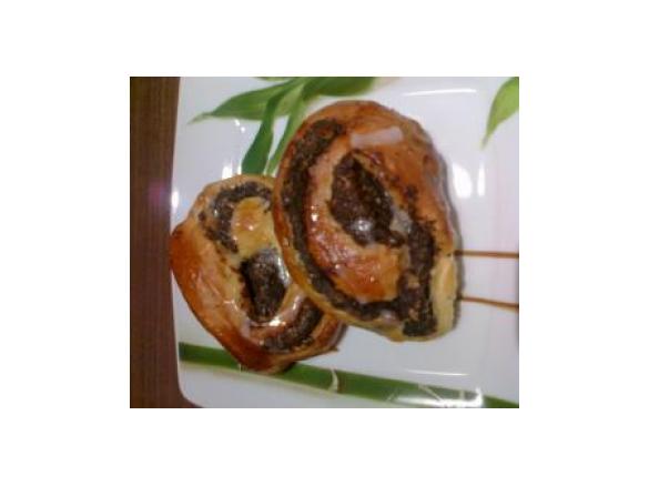 Ślimaki z masą makową