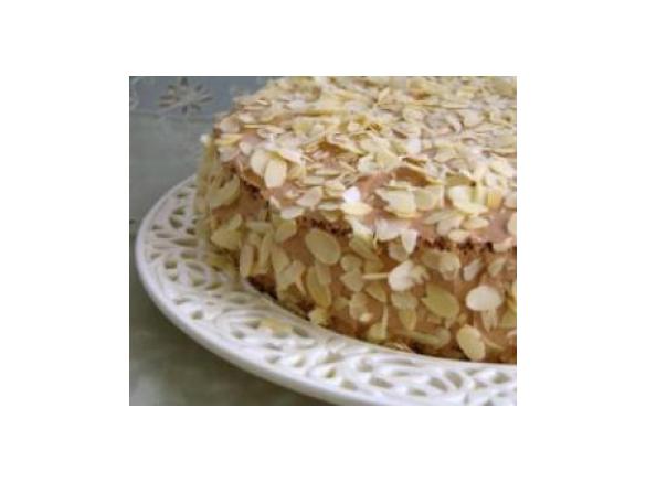 Tort chałwowo- bezowy