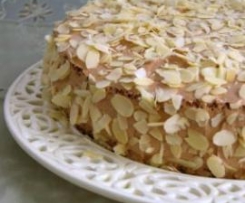 Tort chałwowo- bezowy