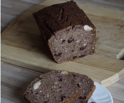 Chleb jabłkowo-orzechowy bezglutenowy