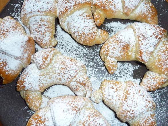 Rogaliki "topione" :-)