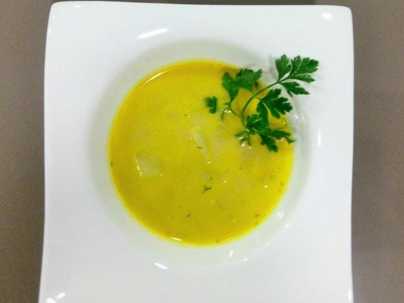 krupnik z kaszą pęczak