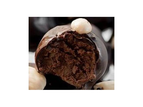 Trufle czekoladowo-miodowe z twarogu