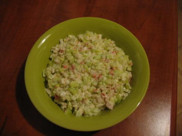 SZYBKA SAŁATKA ŚWIATECZNA 