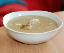 Kremowa zupa grzybowa