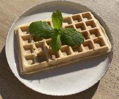 Wegańskie gofry z tofu - na słodki i na wytrawnie