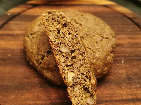 Keto bułki z mąką konopną