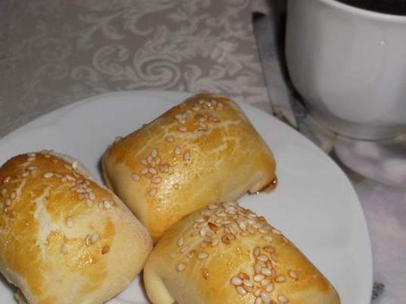 Paszteciki drożdżowe do barszczu