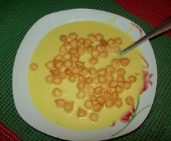 Pikantna zupa krem  z bananów