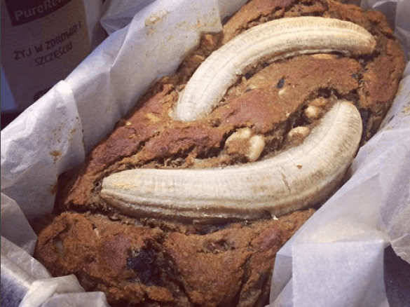 Chlebek bananowy z mąką kokosową