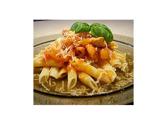 sos pomidorowy z ananasem i kurczakiem ;o)