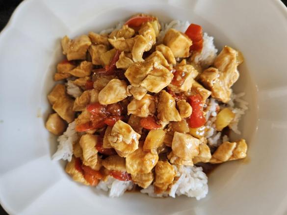 Kurczak na słodko-kwaśno