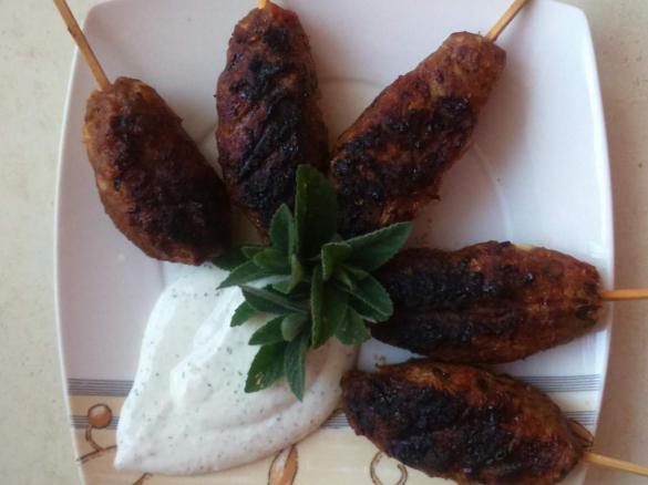 Karkówka z grilla na szpadkach "kebab"