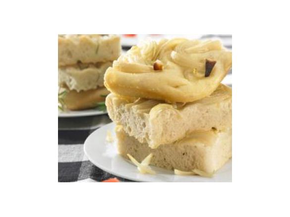 Placek po włosku z cebulą