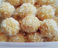 Trufle kokosowe z białą czekoladą