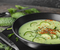 Krem z zielonego ogórka