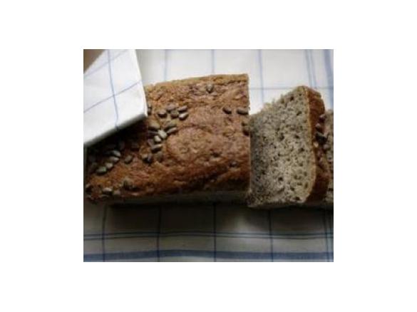 Słonecznikowy chleb na zakwasie