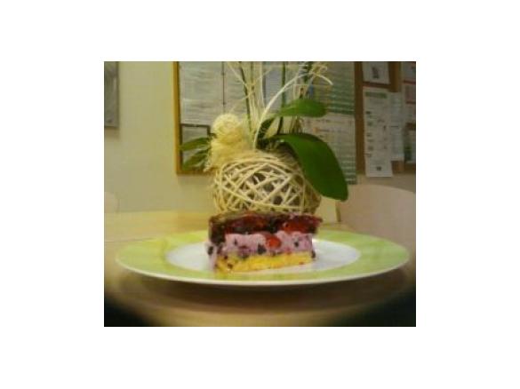 Jagodowo-malinowy torcik Ani M.