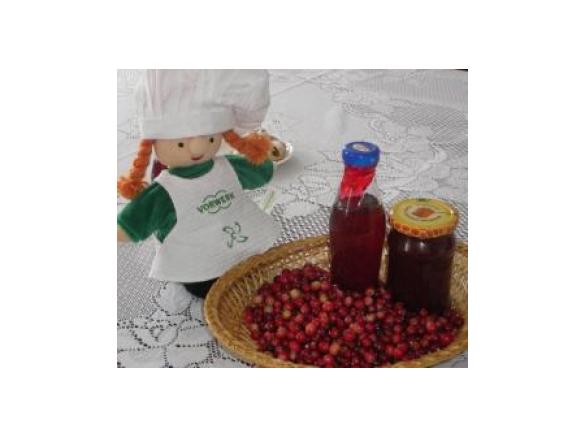 DŻEM - KONFITURA Z ŻURAWINY