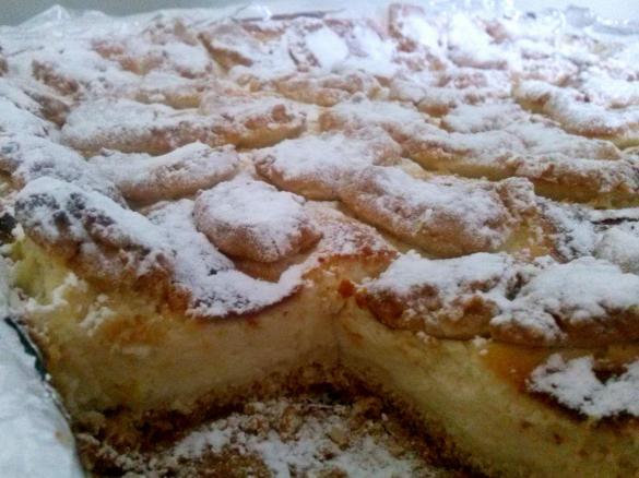 Sernik ze skórką z cytryny