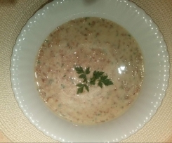 Zupa grzybowa z kaszą gryczaną