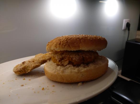 Wege burgery z ciecierzycy i marchwii