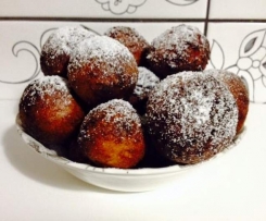 pączusie na twarogu sernikowym i serku waniliowym