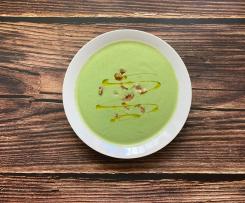 Krem z brokuła z pestkami dyni