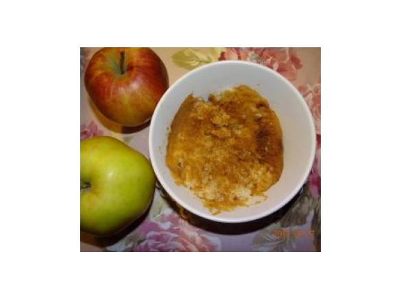 Ryż z jabłkami - na mleku