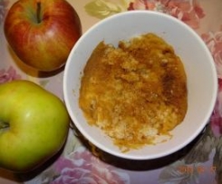 Ryż z jabłkami - na mleku