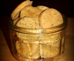 Ciasteczka serowe z przyprawami - wytrawne