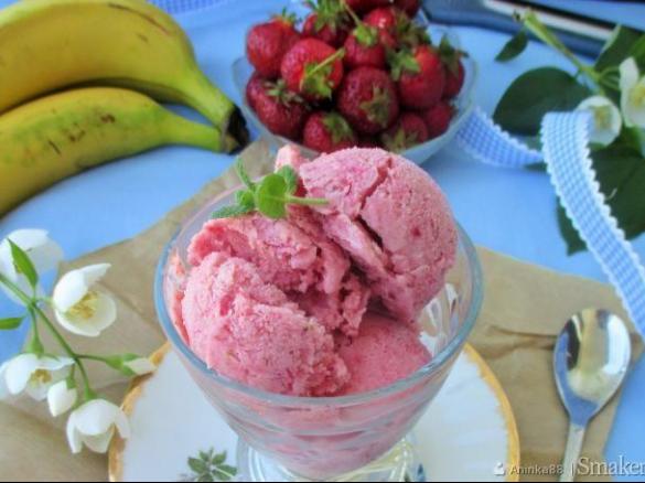 Lody owocowe z mascarpone